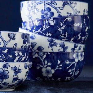 NIB LARGE JAPANESE GARDEN BOWL NEW